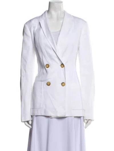 Pre-owned Tibi Blazer In White
