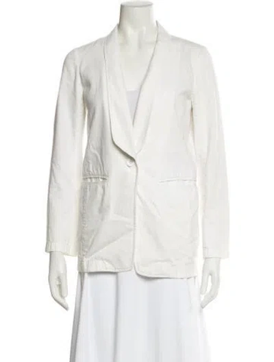 Pre-owned Tibi Blazer In White