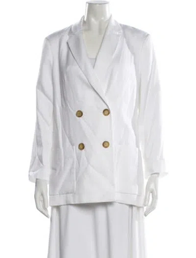 Pre-owned Tibi Blazer In White