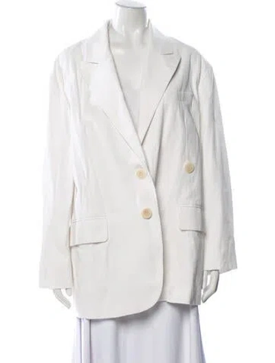 Pre-owned Tibi Blazer In White
