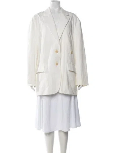 Pre-owned Tibi Blazer In White