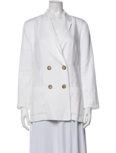 Pre-owned Tibi Blazer In White