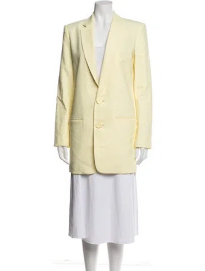 Pre-owned Tibi Blazer In Yellow