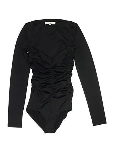 Pre-owned Tibi Bodysuit In Black