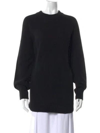 Pre-owned Tibi Cashmere Crew Neck Sweater W/ Tags In Blue