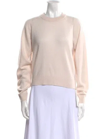 Pre-owned Tibi Cashmere Crew Neck Sweater W/ Tags In Pink