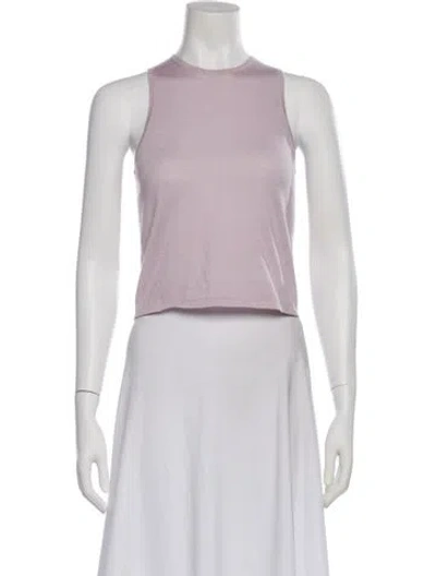 Pre-owned Tibi Cashmere Crew Neck Top In Pink