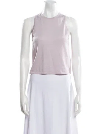 Pre-owned Tibi Cashmere Crew Neck Top In Pink