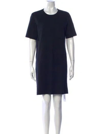Pre-owned Tibi Cashmere Knee-length Dress In Blue