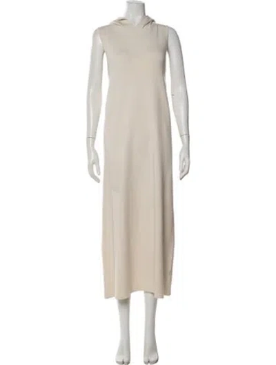 Pre-owned Tibi Cashmere Long Dress In Neutral