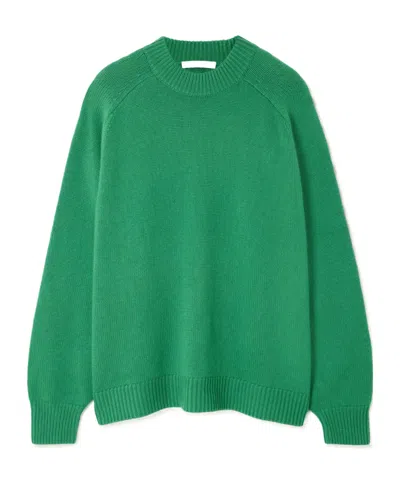 Tibi Cashmere Sweater In Green