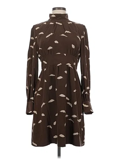 Pre-owned Tibi Casual Dress In Brown