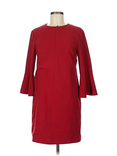 Pre-owned Tibi Casual Dress In Burgundy