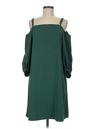 Pre-owned Tibi Casual Dress In Green