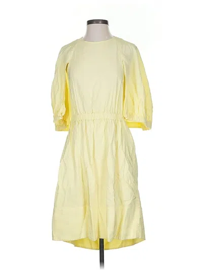 Pre-owned Tibi Casual Dress In Yellow