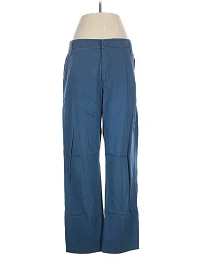 Pre-owned Tibi Casual Pants In Blue