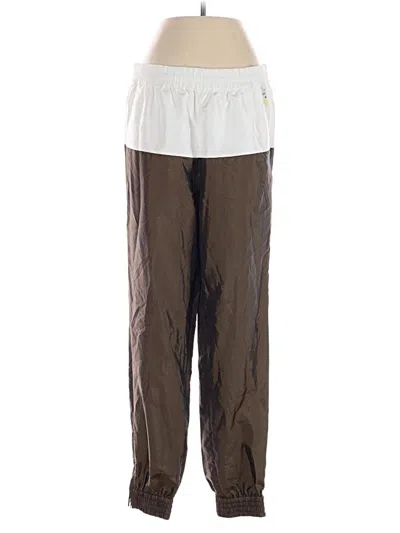 Pre-owned Tibi Casual Pants In Brown