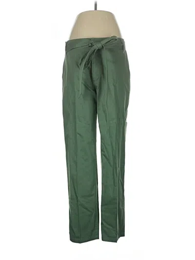 Pre-owned Tibi Casual Pants In Green