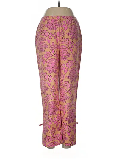 Pre-owned Tibi Casual Pants In Pink