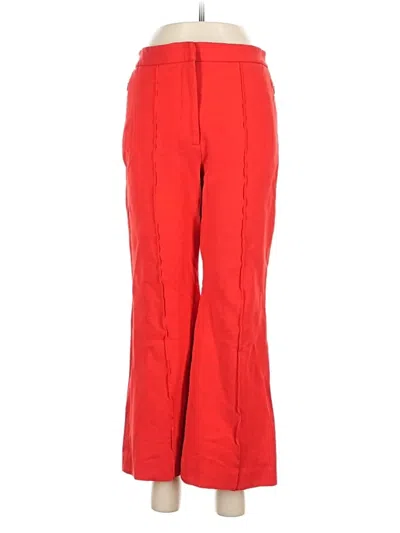 Pre-owned Tibi Casual Pants In Red
