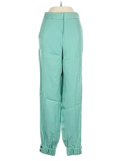 Pre-owned Tibi Casual Pants In Teal