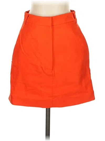 Pre-owned Tibi Casual Skirt In Orange