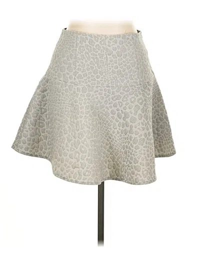 Pre-owned Tibi Casual Skirt In Silver