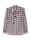 Tibi Check-pattern Shirt In Multi