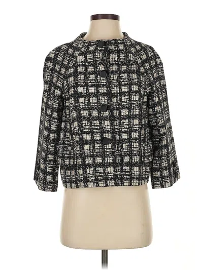 Pre-owned Tibi Coat In Black