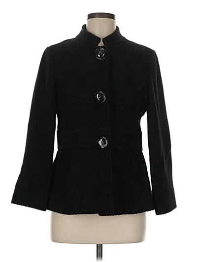 Pre-owned Tibi Coat In Black