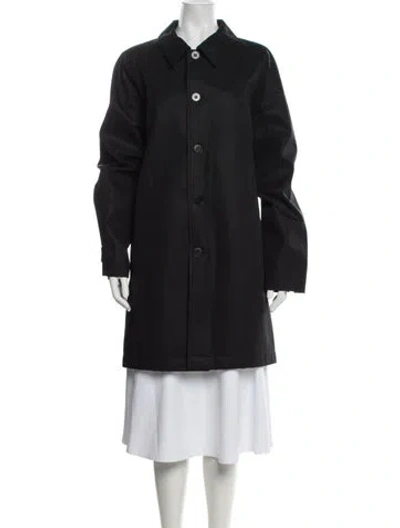 Pre-owned Tibi Coat In Black