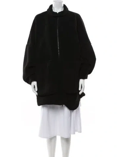 Pre-owned Tibi Coat In Black
