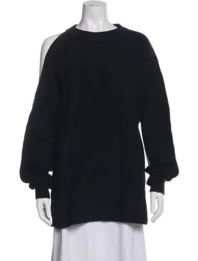 Pre-owned Tibi Coat In Blue