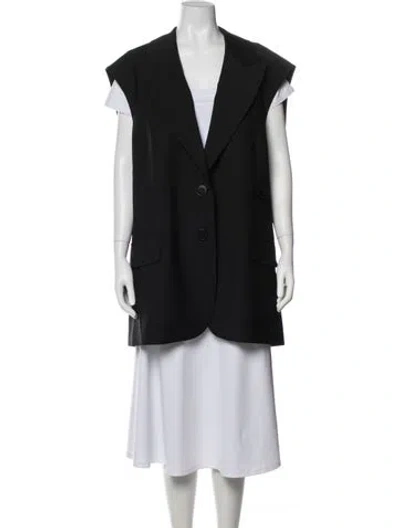 Pre-owned Tibi Coat In Blue