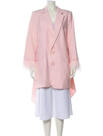 Pre-owned Tibi Coat In Pink