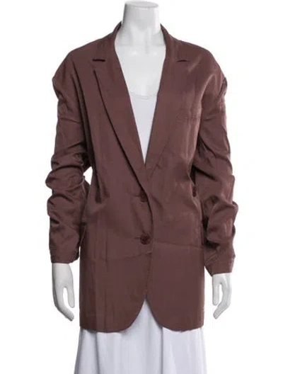 Pre-owned Tibi Coat In Purple