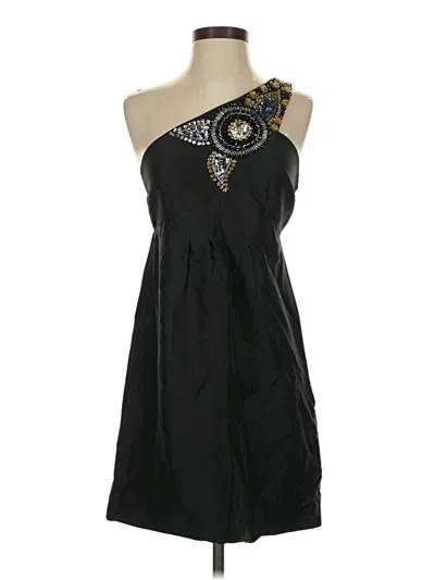 Pre-owned Tibi Cocktail Dress In Black