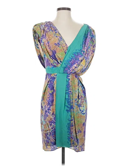 Pre-owned Tibi Cocktail Dress In Blue