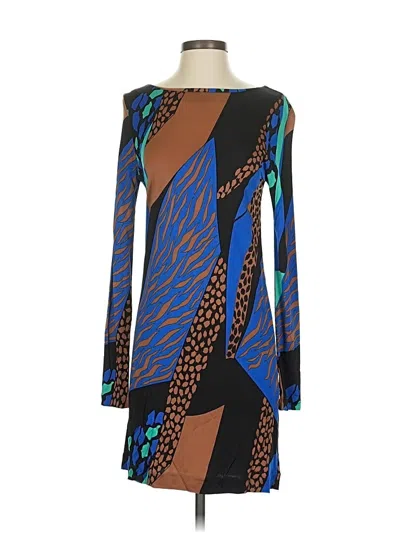 Pre-owned Tibi Cocktail Dress In Blue