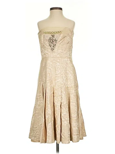 Pre-owned Tibi Cocktail Dress In Brown