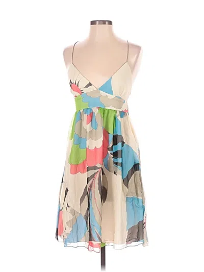 Pre-owned Tibi Cocktail Dress In Brown