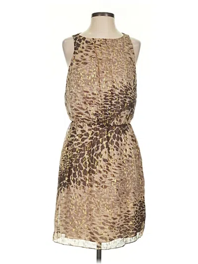 Pre-owned Tibi Cocktail Dress In Brown