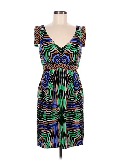 Pre-owned Tibi Cocktail Dress In Green