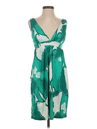 Pre-owned Tibi Cocktail Dress In Green