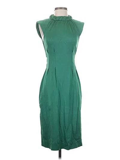 Pre-owned Tibi Cocktail Dress In Green