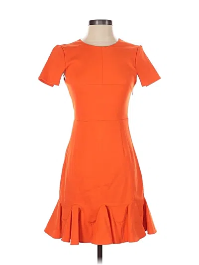 Pre-owned Tibi Cocktail Dress In Orange