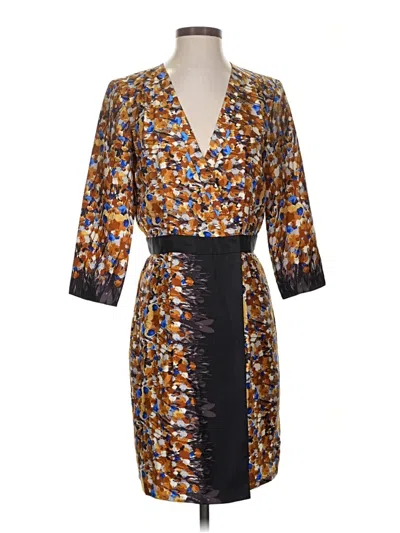 Pre-owned Tibi Cocktail Dress In Orange