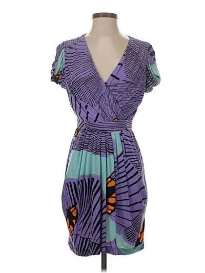 Pre-owned Tibi Cocktail Dress In Purple