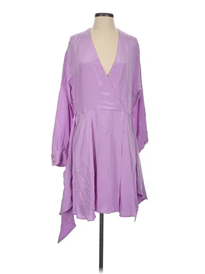 Pre-owned Tibi Cocktail Dress In Purple