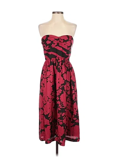 Pre-owned Tibi Cocktail Dress In Red